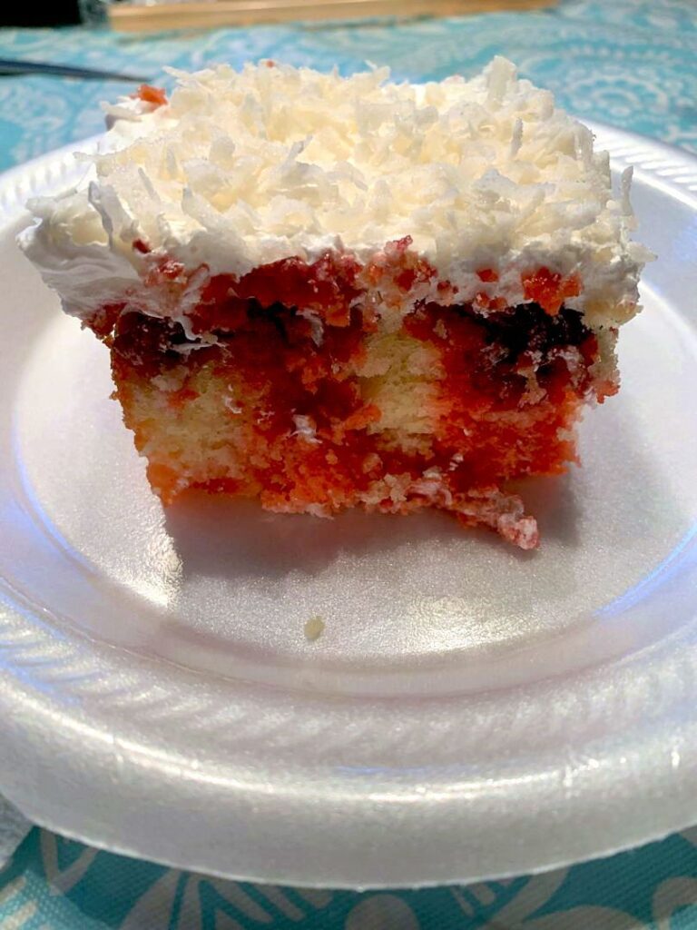RASPBERRY ZINGER POKE CAKE Grandma's cooking